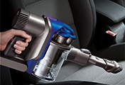 ダイソンDC35 モーターヘッド モーターヘッド コードレスクリーナー 車のお掃除に 座席の下やシート部分のお掃除にも便利です。