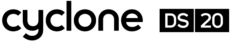 Dyson V8 Cyclone logo.