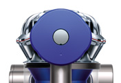 The Dyson V6 Trigger handheld vacuum cleaner. Boost mode. Push button to select power. Provides 6 minutes of higher suction for more difficult tasks.
