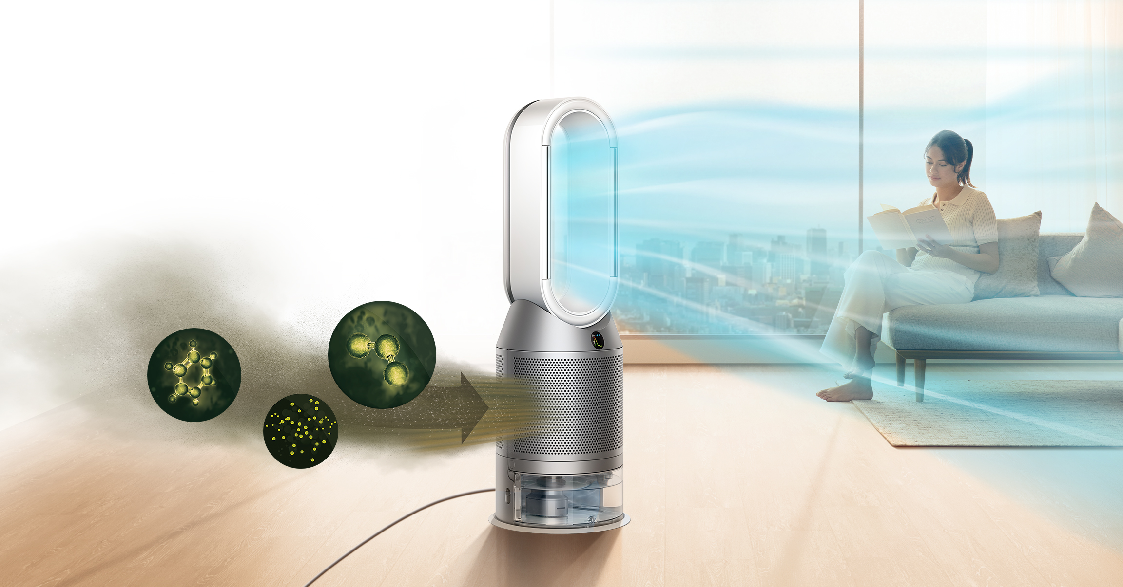 冷暖房/空調 加湿器 Dyson Purifier Humidify+Cool™ 加湿空気清浄機 ｜空気清浄機・加湿器 