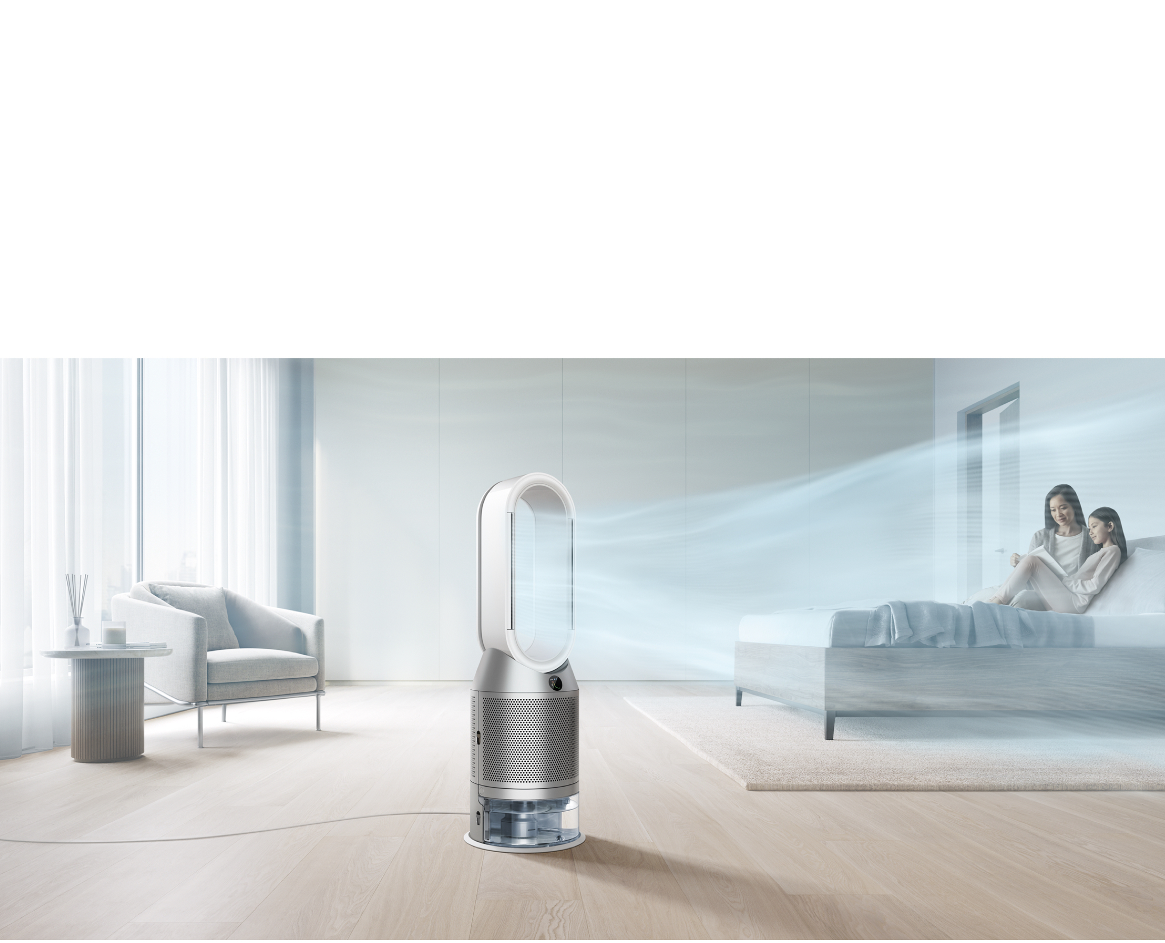 冷暖房/空調 加湿器 Dyson Purifier Humidify+Cool™ 加湿空気清浄機 ホワイト／シルバー 