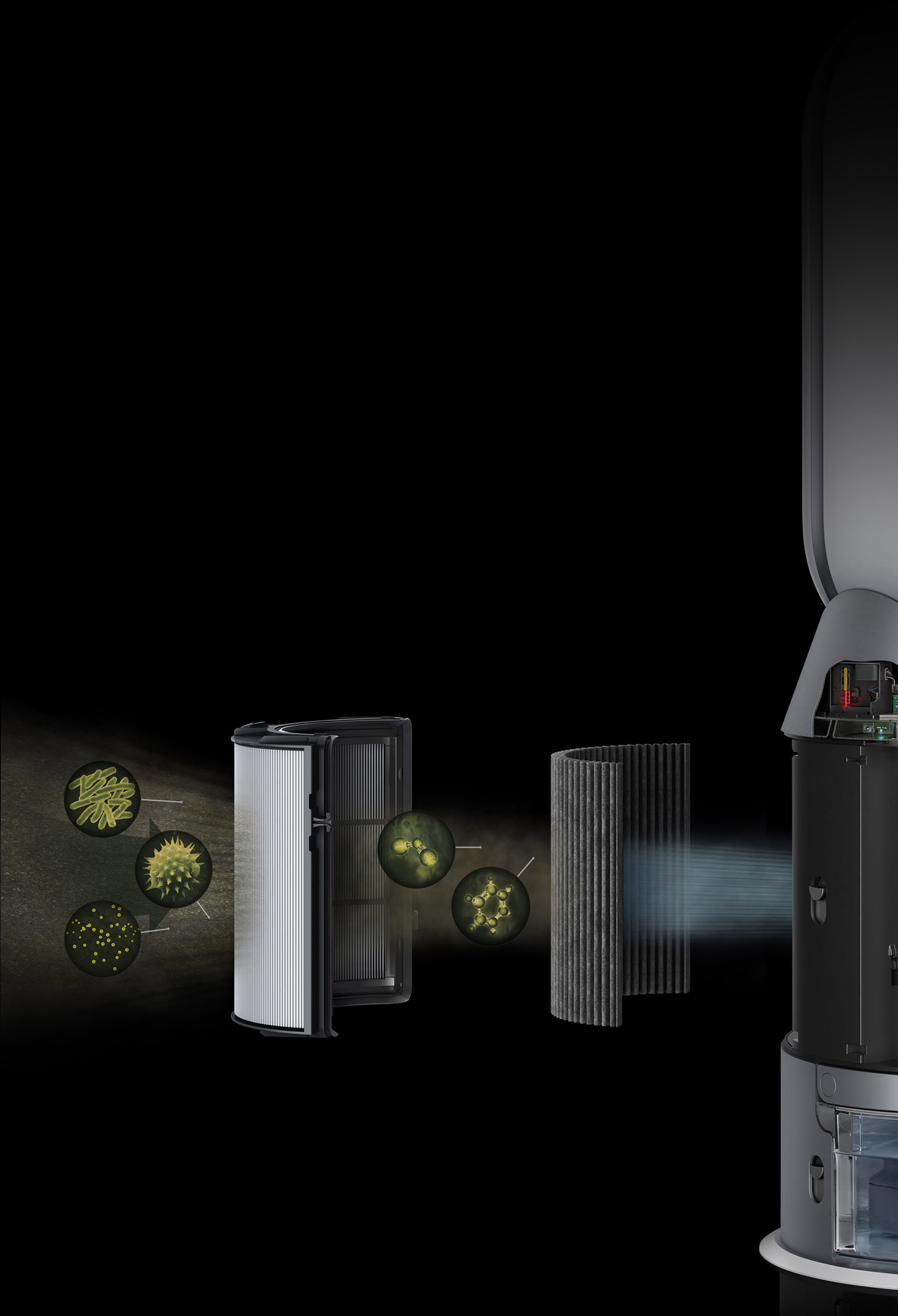 Dyson Purifier Humidify+Cool™ 加湿空気清浄機 ｜空気清浄機・加湿器 