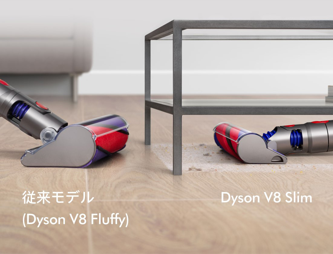 します Dyson - 【新品未開封】Dyson/V8/Slim/Fluffy/SV10KSLMの より