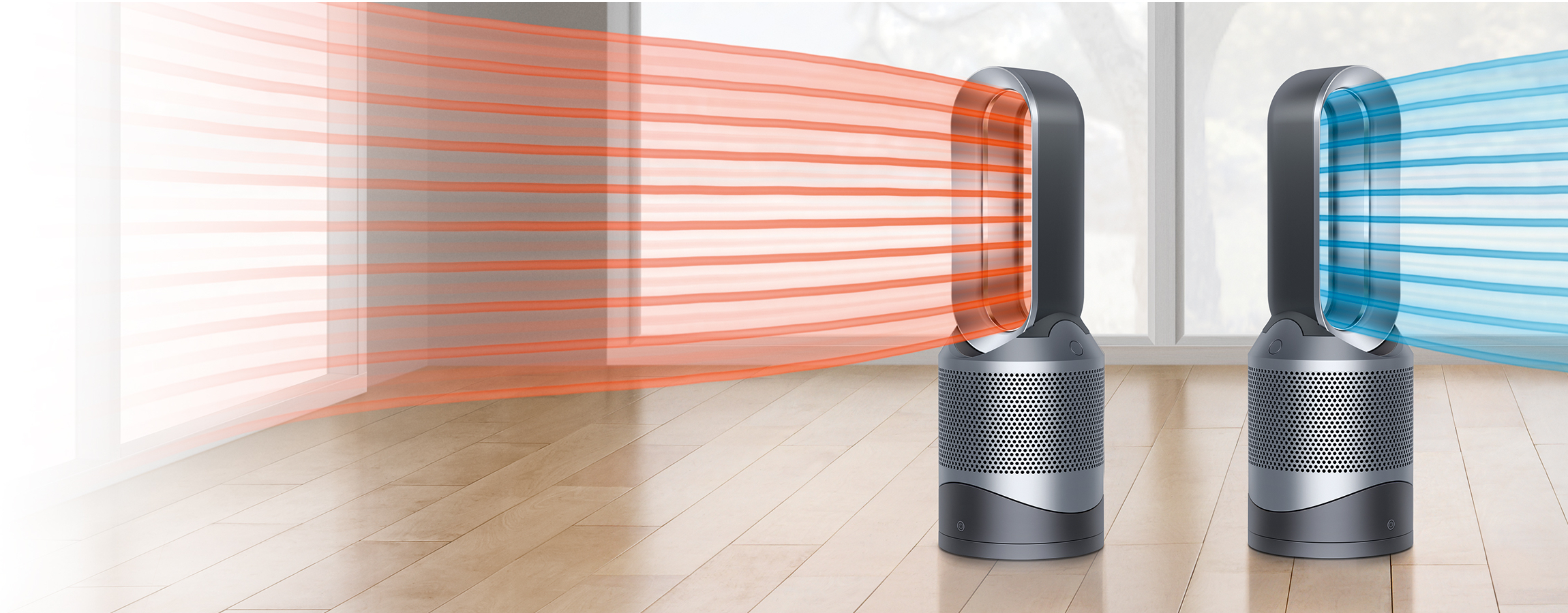冷暖房/空調 扇風機 Dyson Pure Hot + Cool Link™空気清浄機能付ファンヒーター アイアン 