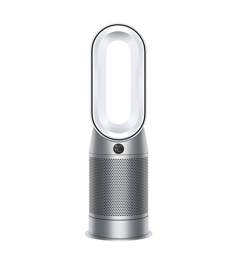 Dyson Purifier Hot+Cool™空気清浄ファンヒーター, ホワイト／シルバー (HP07 WS)