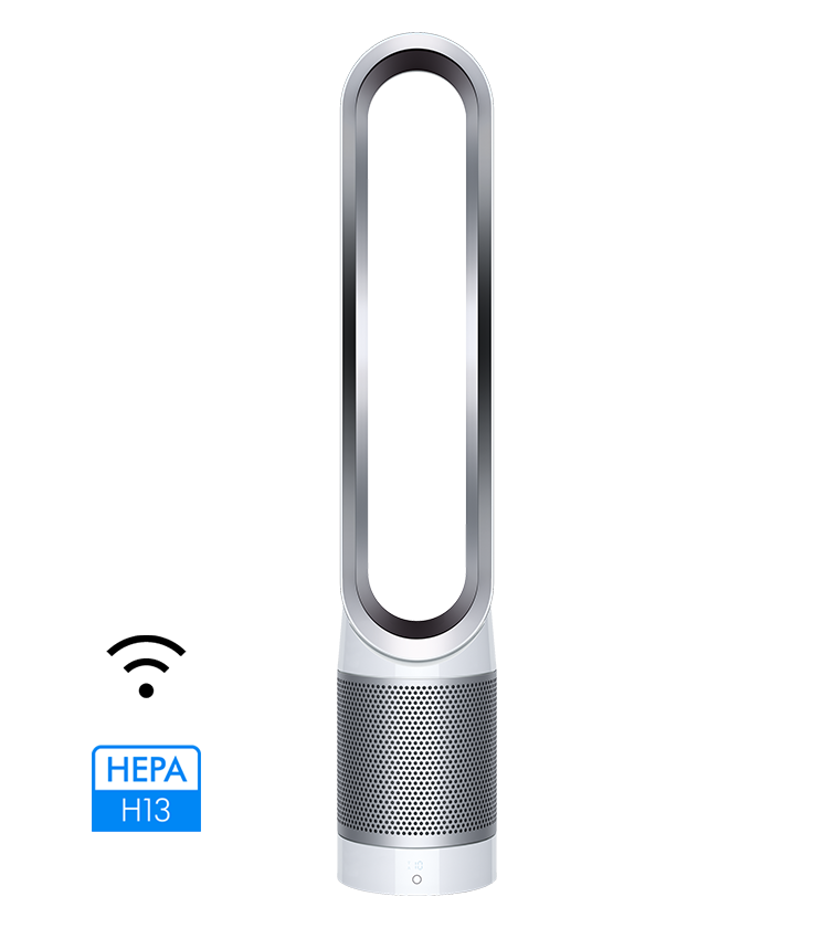Dyson Pure Cool Link™, 空気清浄機能付タワーファン, ホワイト／シルバー (TP03 WS)